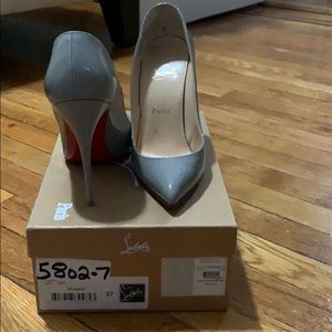 Grey Louboutins